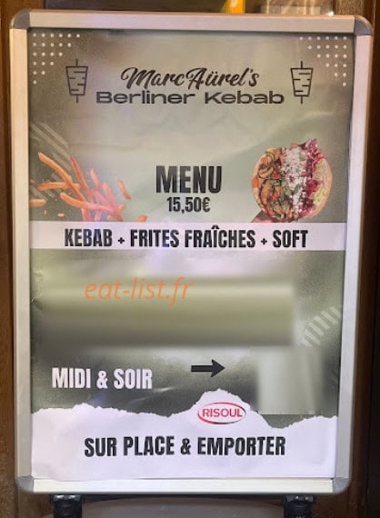MarcAurel’s — carte page 1