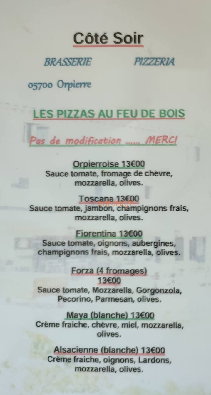 Le Quartz III — carte page 1