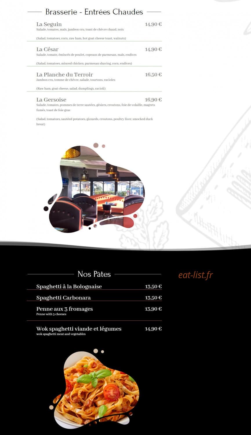 Café du commerce — carte page 3