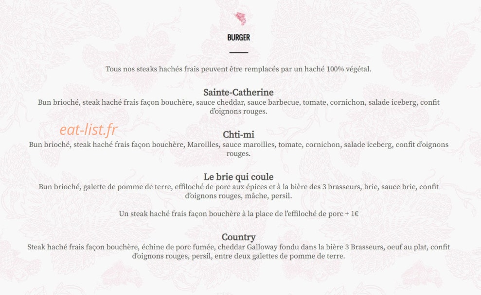 3 Brasseurs — carte page 2