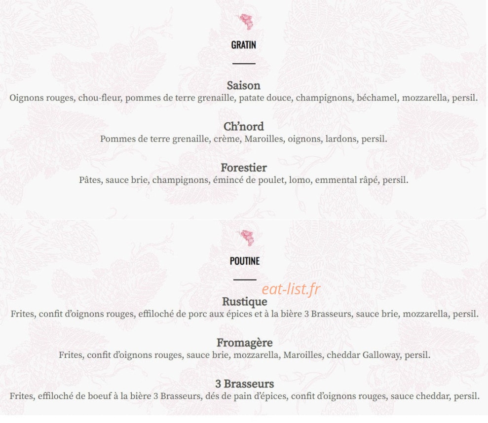 3 Brasseurs — carte page 5