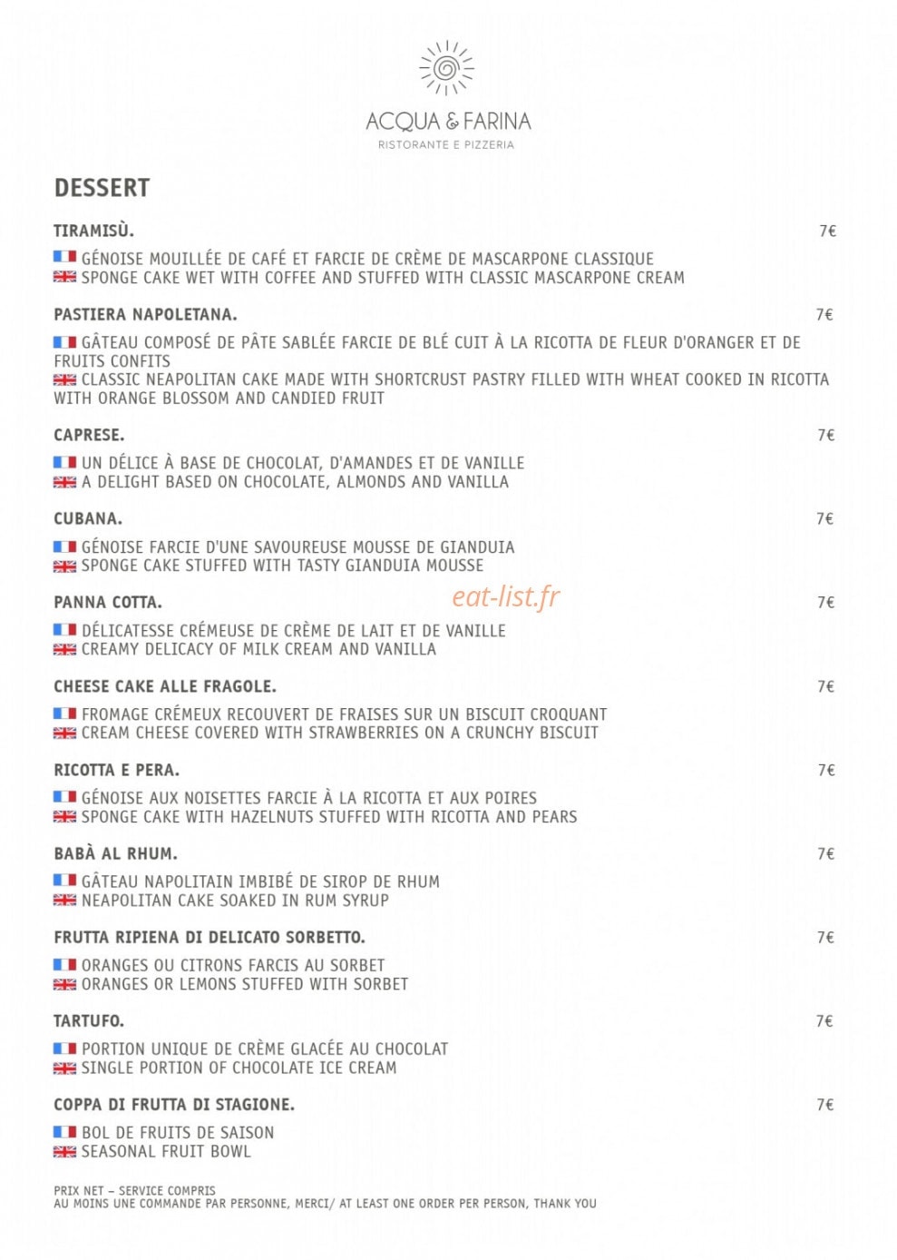 Acqua e farina — carte page 2