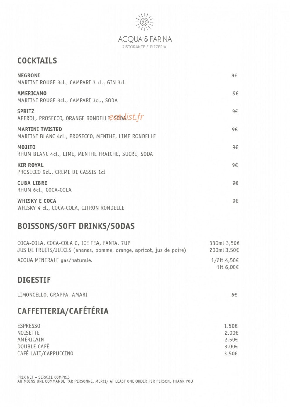 Acqua e farina — carte page 6