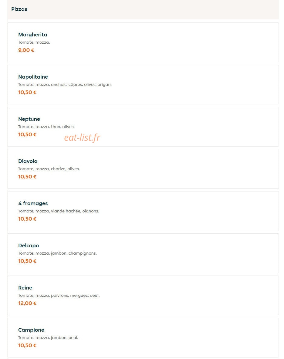 Allo Tacos — carte page 8