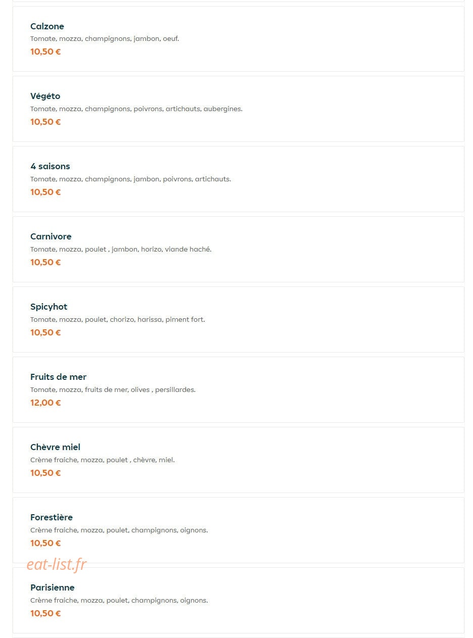 Allo Tacos — carte page 9