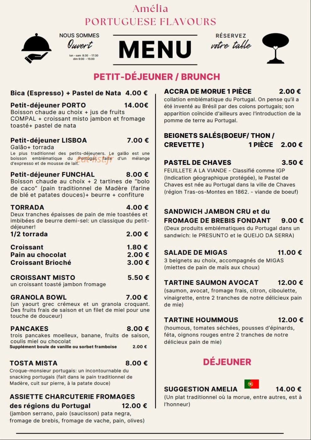 Amélia — carte page 1