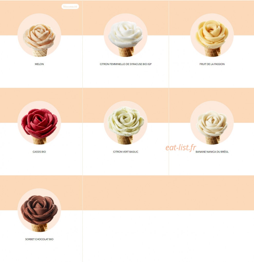Amorino — carte page 2