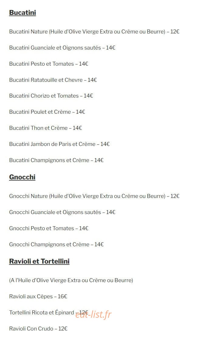 Apero Classique — carte page 5