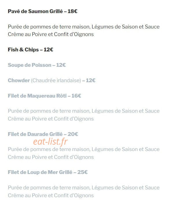 Apero Classique — carte page 4