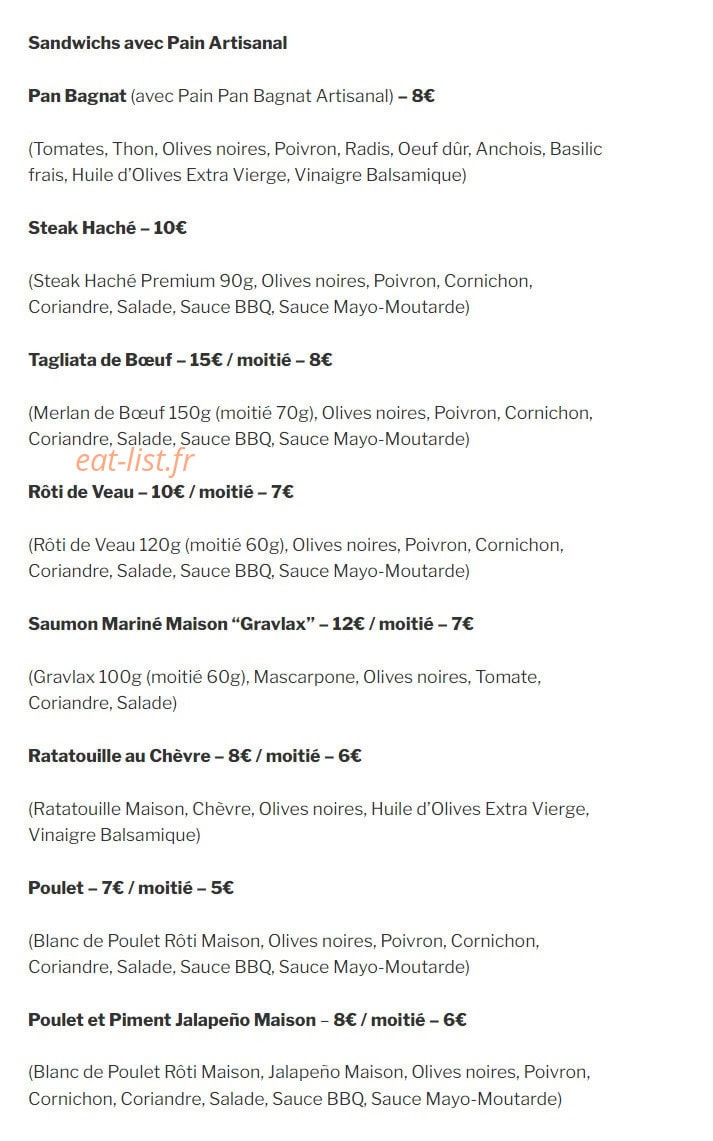 Apero Classique — carte page 7