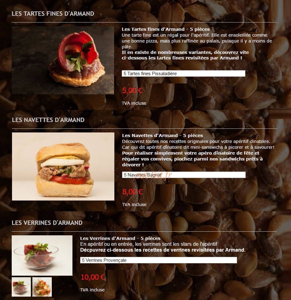 Armand — carte page 4