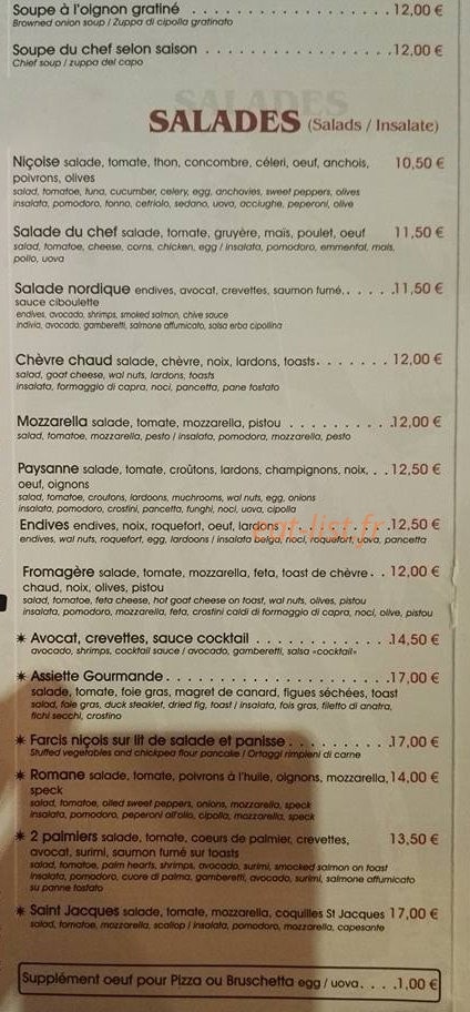 Aux 2 Palmiers — carte page 3