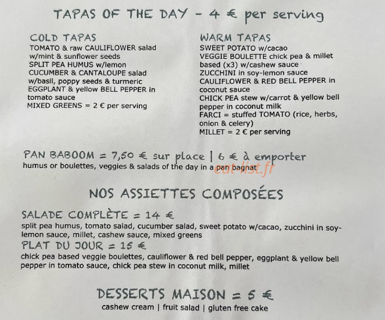 Badaboom — carte page 1