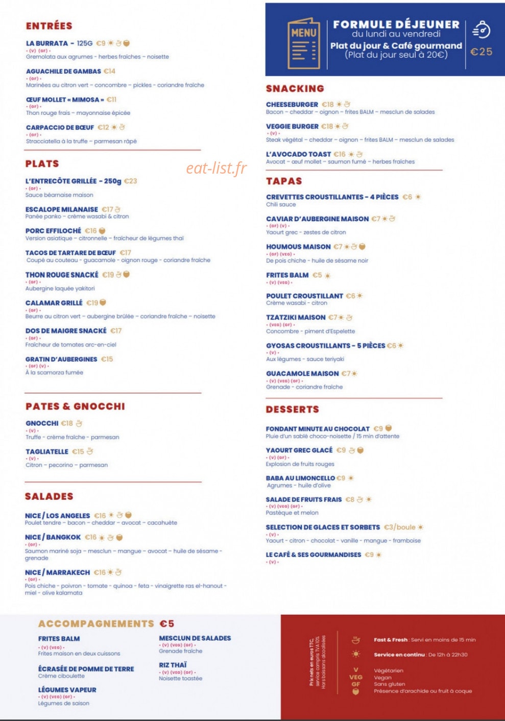 Balm — carte page 2