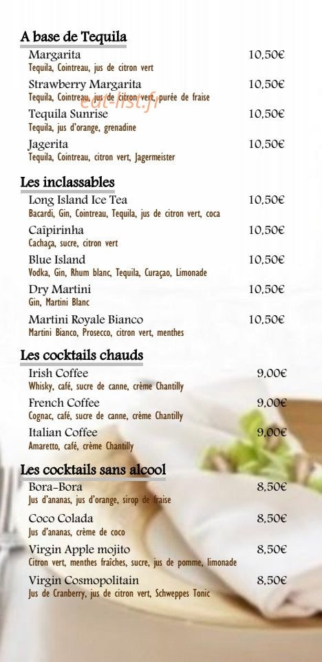 Balthazar — carte page 14
