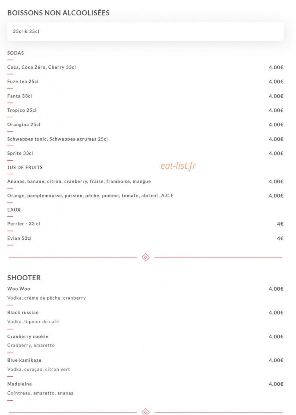 Bang Bang — carte page 6