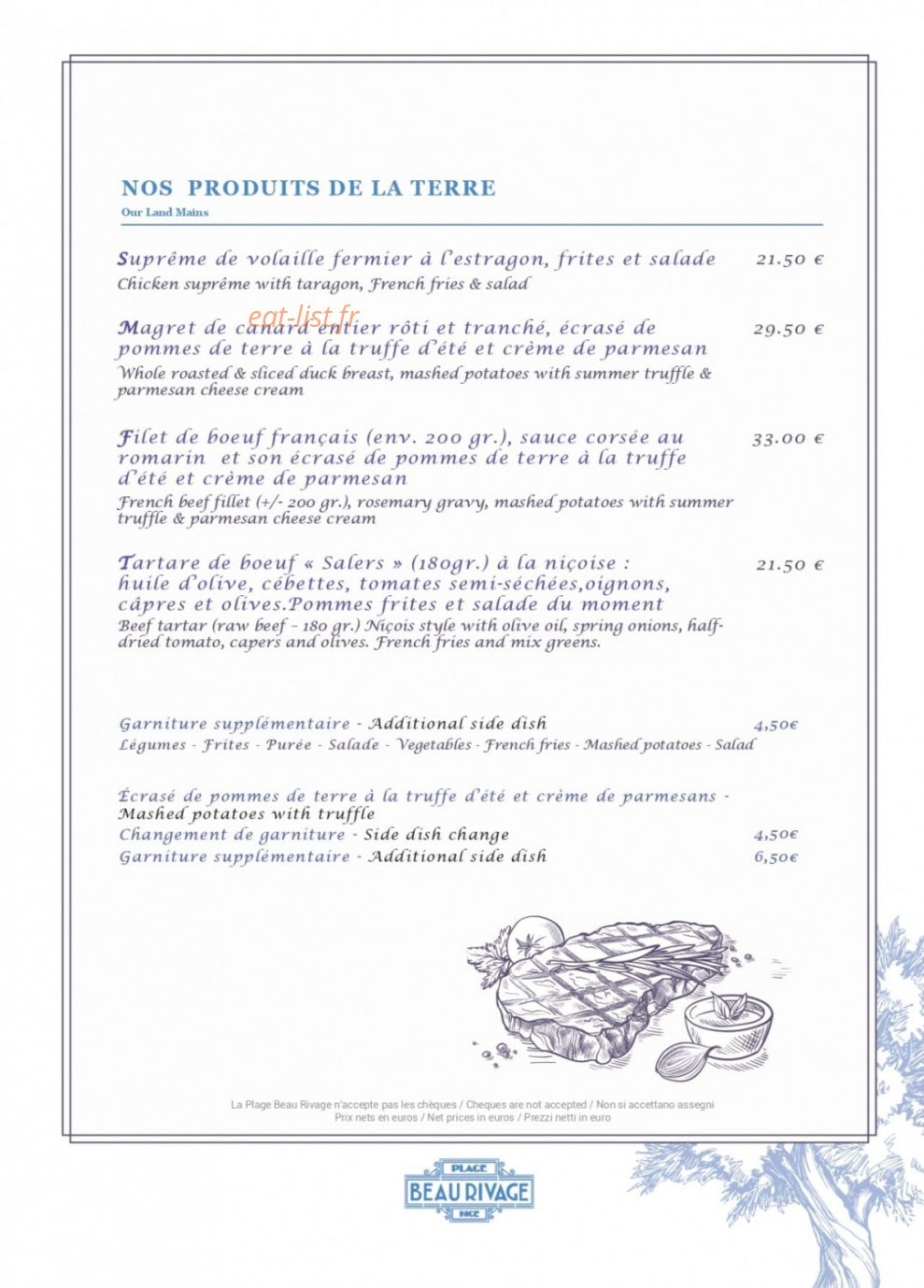 Beau Rivage — carte page 7