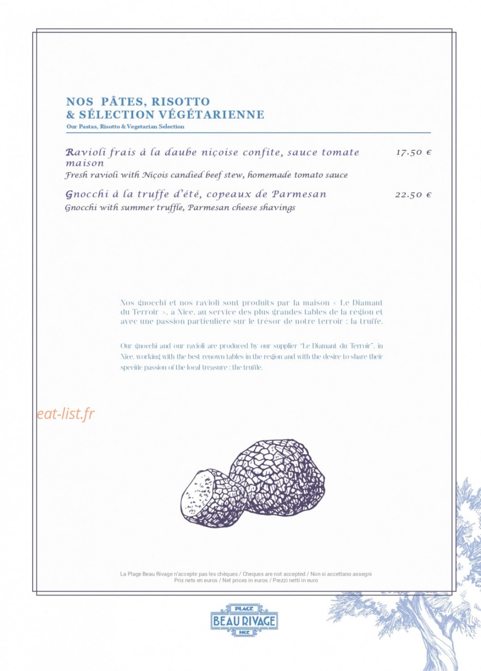Beau Rivage — carte page 3