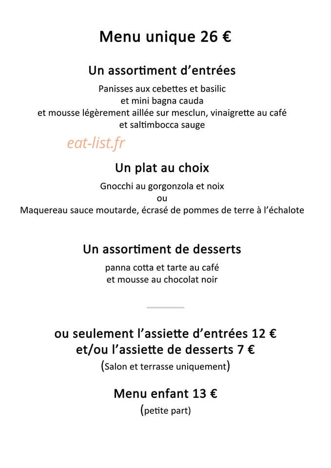 Bel Oeil — carte page 1