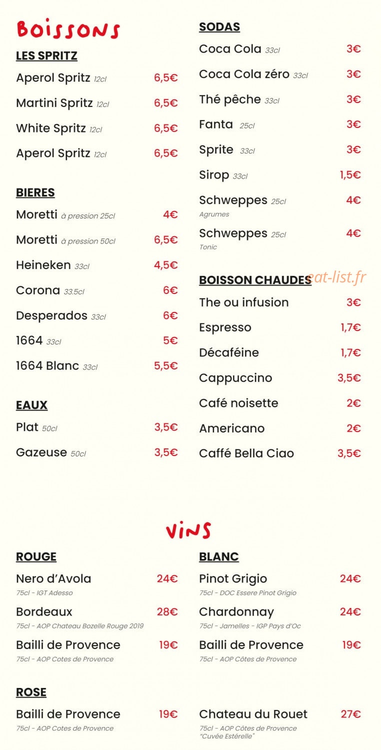 Bella ciao — carte page 3