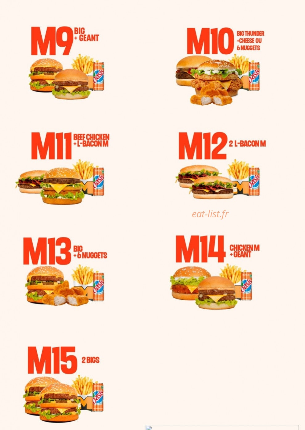 Big M — carte page 2