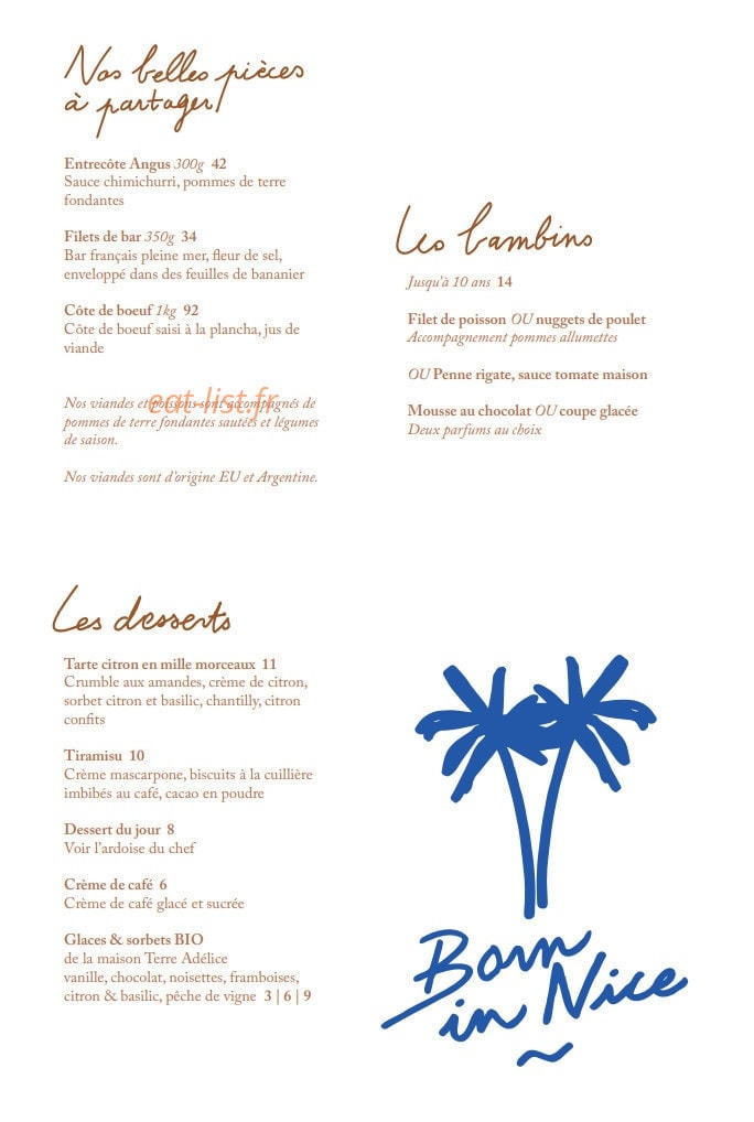 Bocca Mar — carte page 2