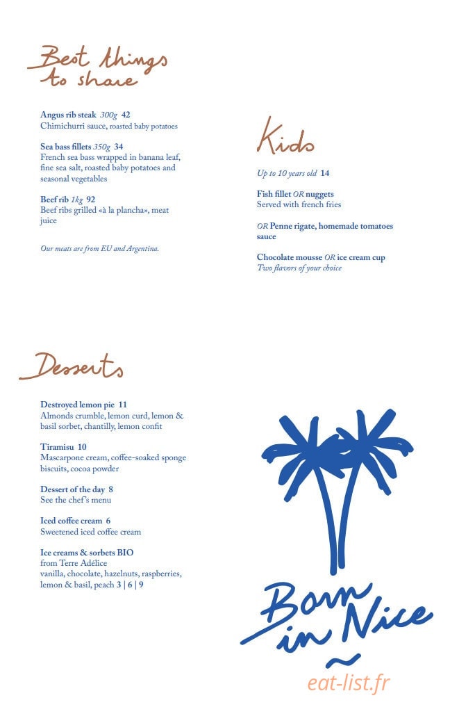 Bocca Mar — carte page 4