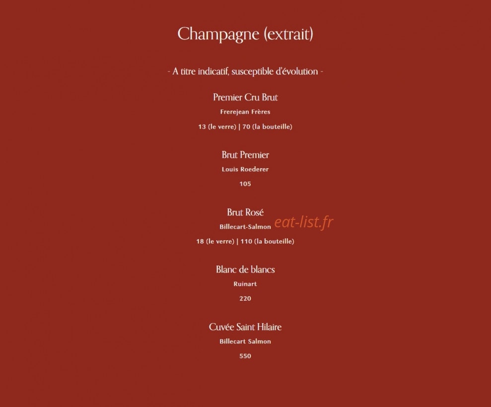 Bocca — carte page 8