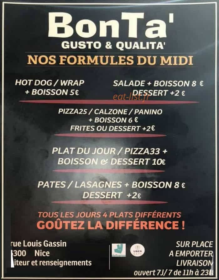 Bontà — carte page 1