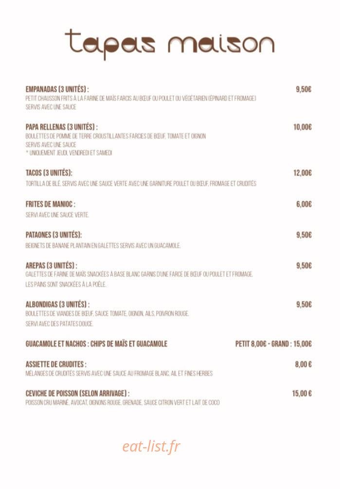 Bootleg — carte page 1