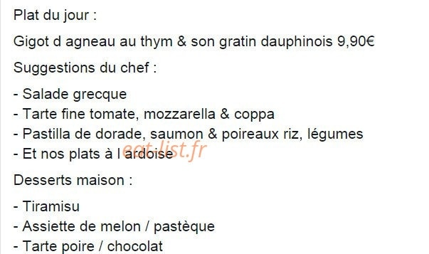 Brasserie edhec le 393 — carte page 5