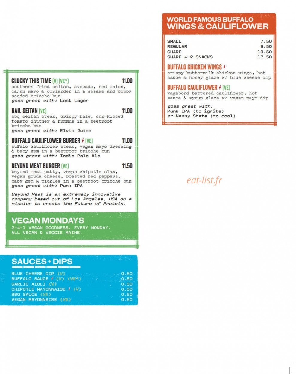 BrewDog — carte page 2