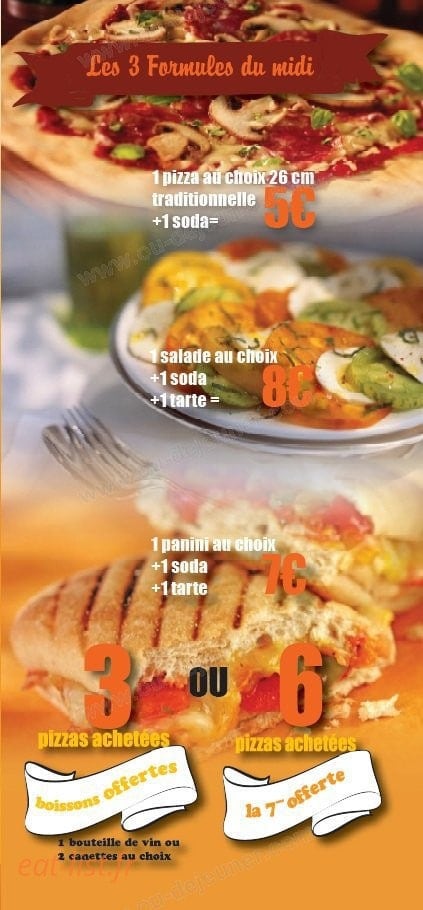 Brothers pizza — carte page 2