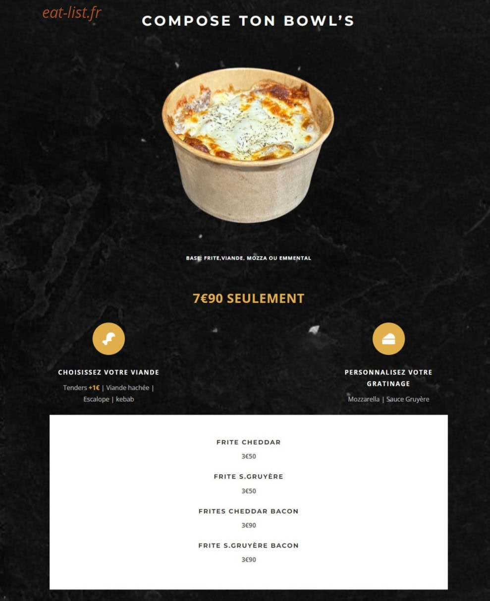Burger family — carte page 6