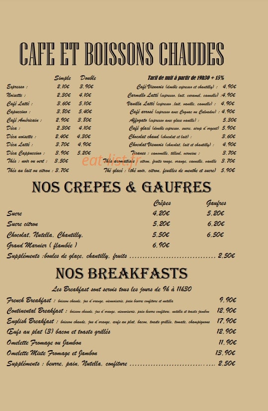 Café des Phocéens — carte page 3