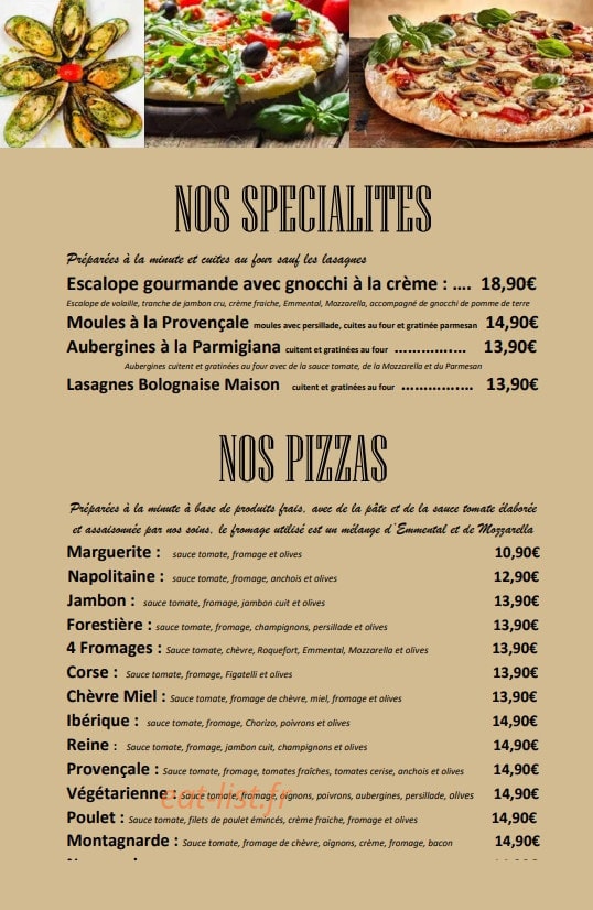 Café des Phocéens — carte page 5