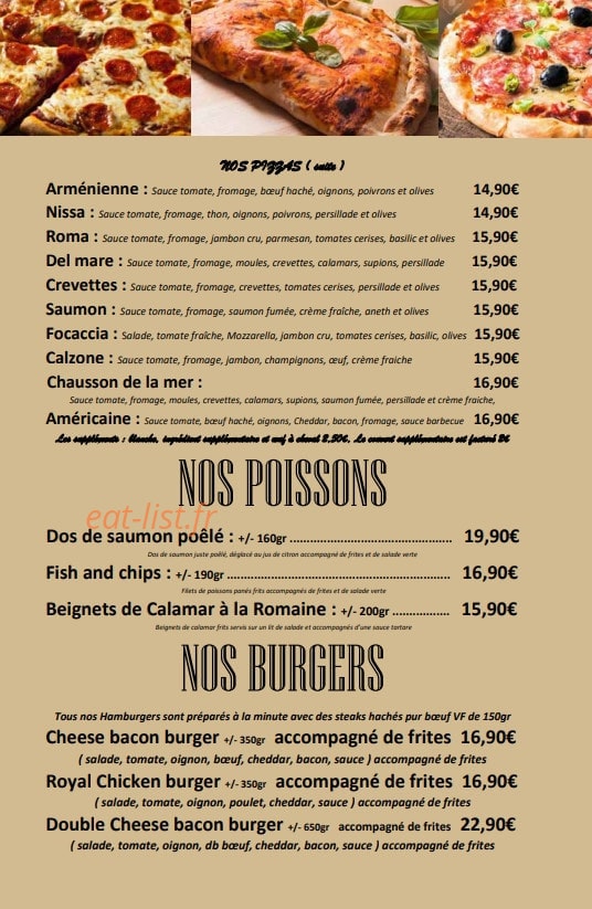Café des Phocéens — carte page 6