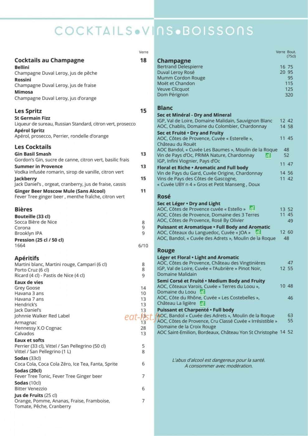 Calade Rooftop — carte page 3