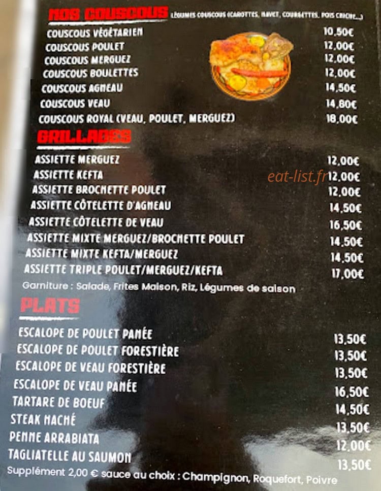 Carne e Verdura — carte page 1