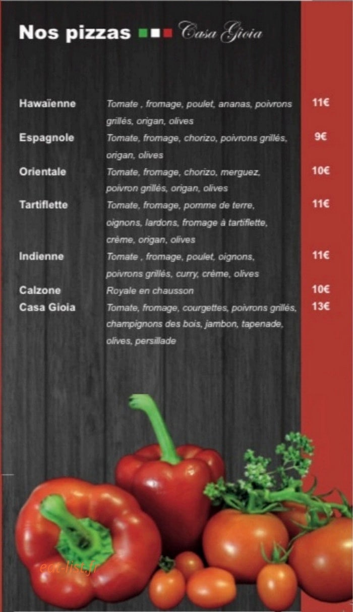 Casa Gioia — carte page 4