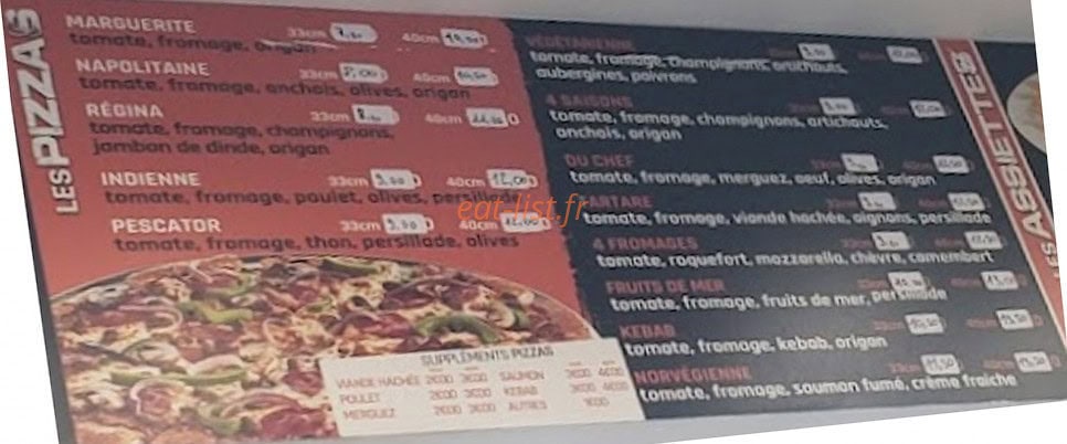 Castor Kebab — carte page 2
