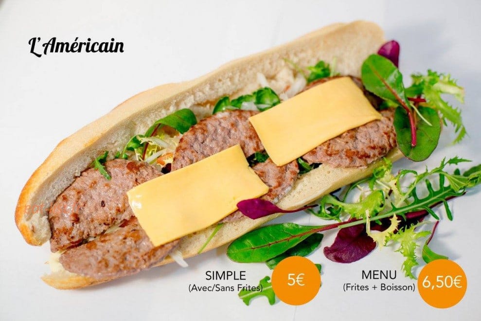 Castor Kebab — carte page 1