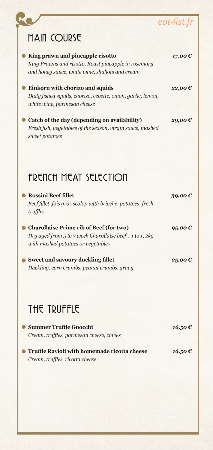 Charleston Nice — carte page 1