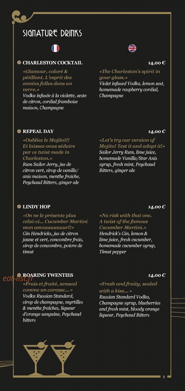 Charleston Nice — carte page 2