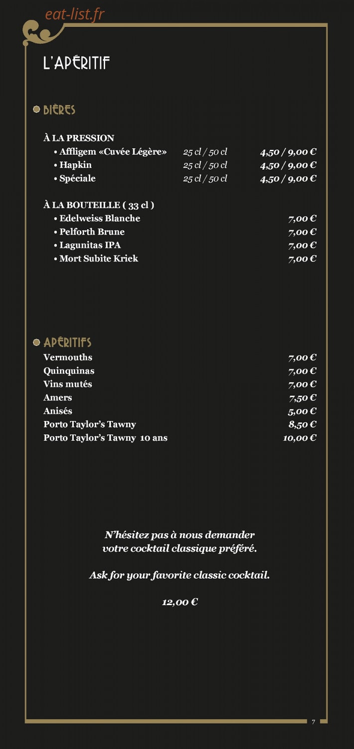 Charleston Nice — carte page 9