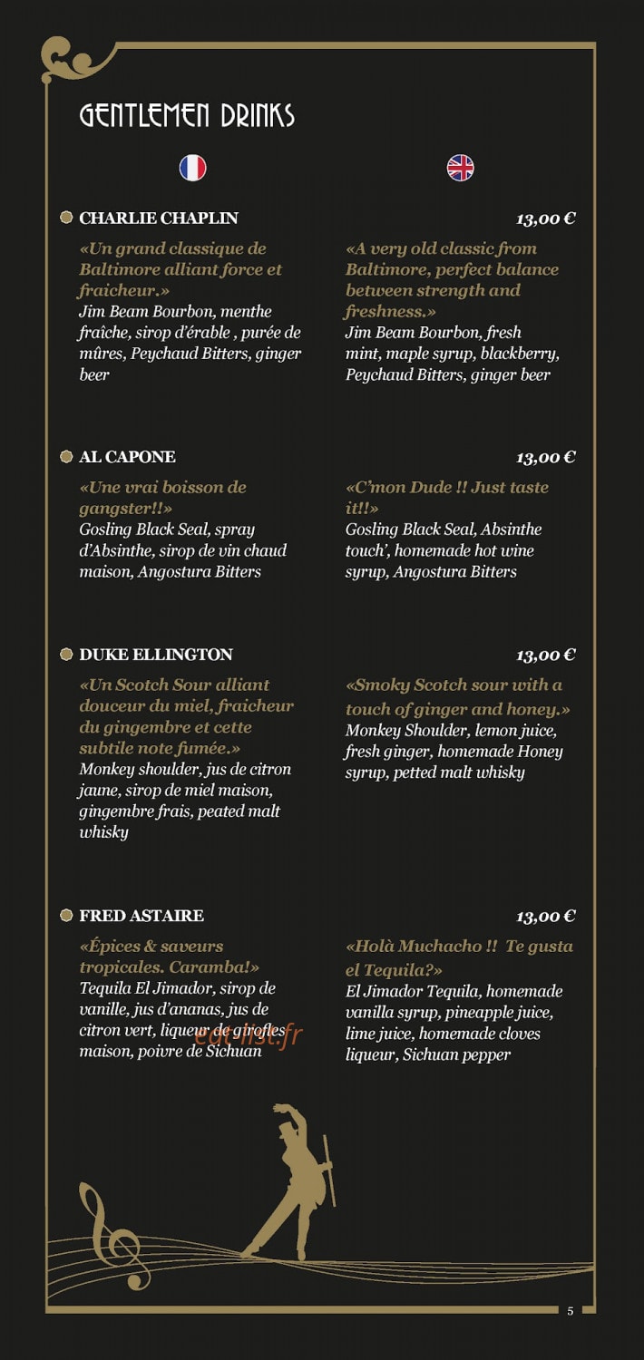 Charleston Nice — carte page 8