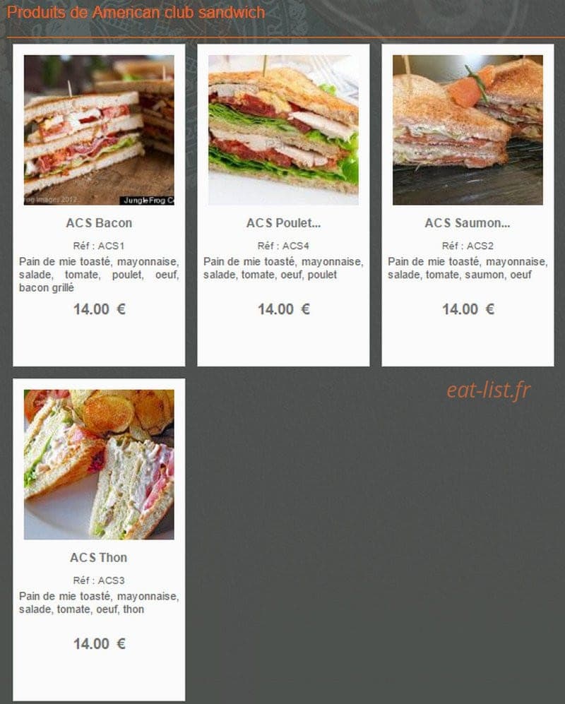 Chez l'Hollandais — carte page 3