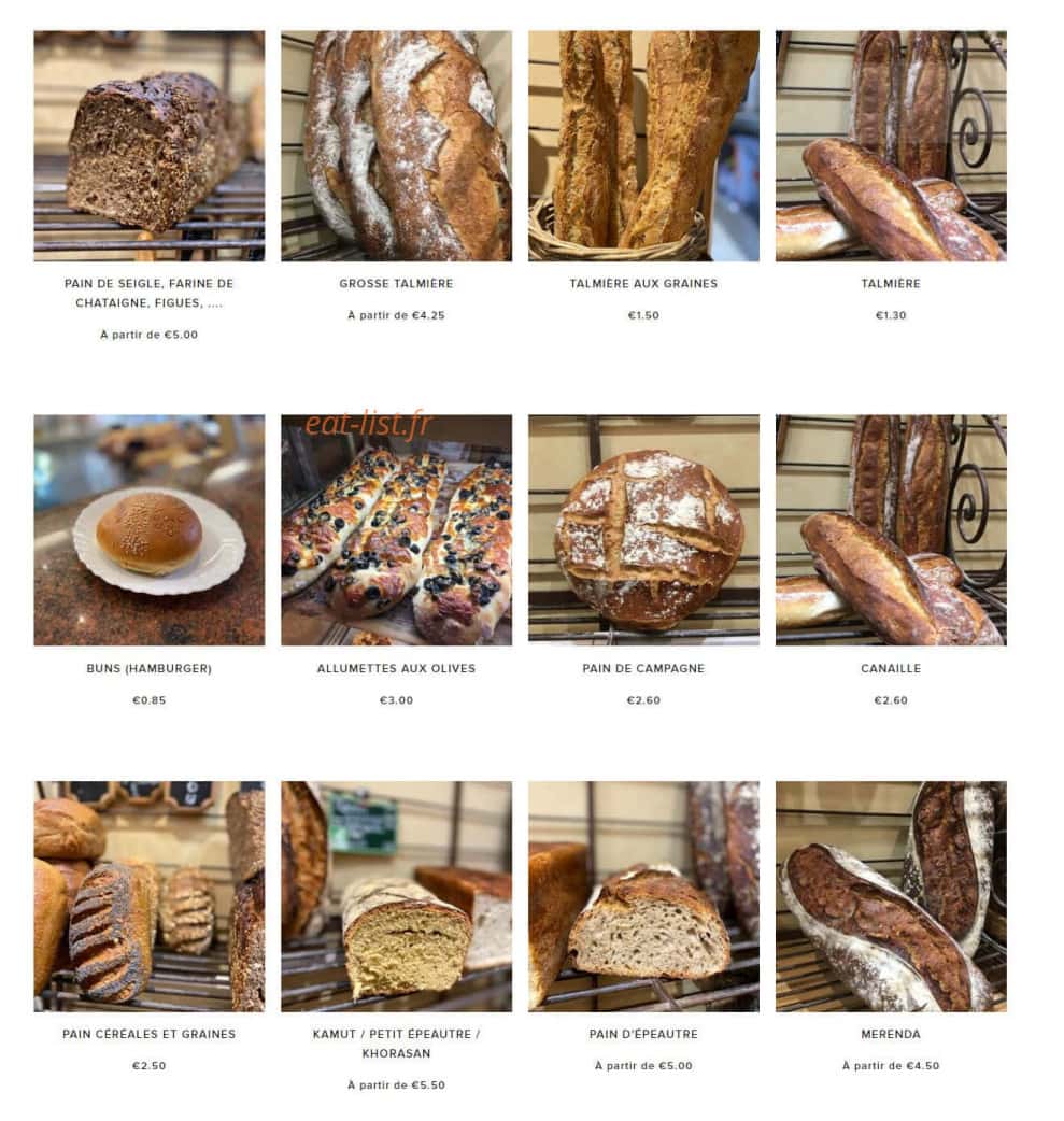 Chez Maître Pierre — carte page 4