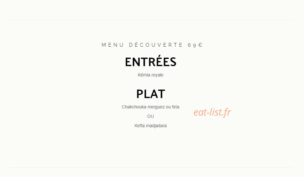 Chez Tonton David — carte page 2