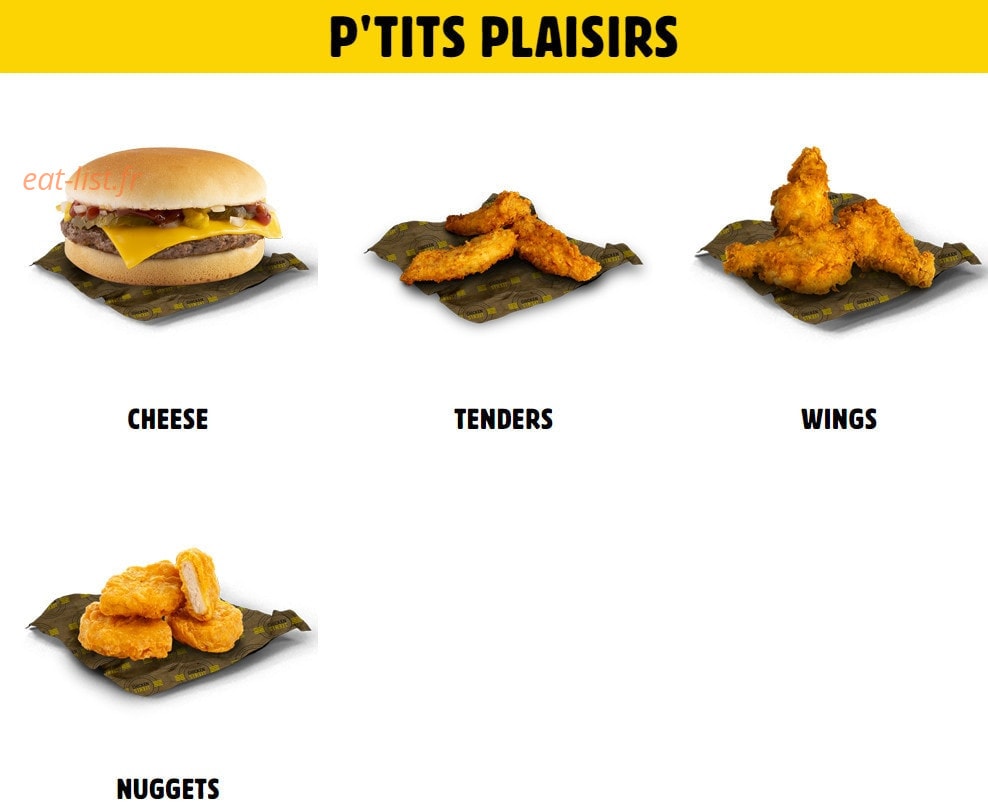 Chicken Street — carte page 4
